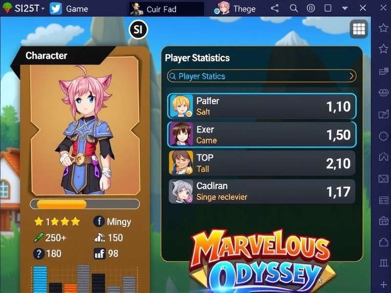 Marvelous Mountain Odyssey Character Customization